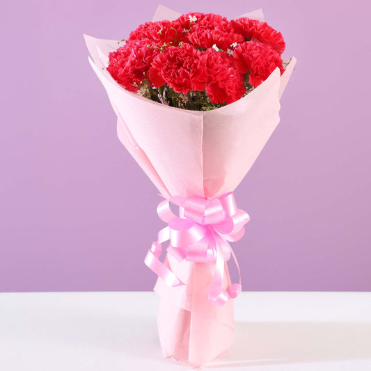 Pink Carnations Bouquet