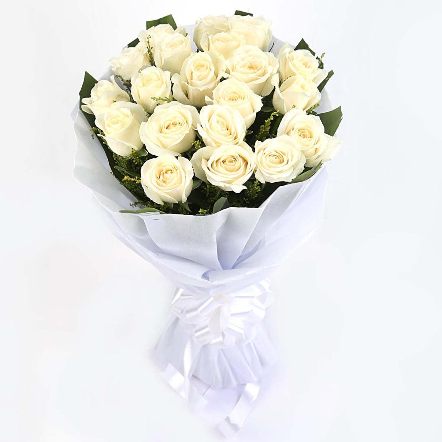 White Roses Bunch