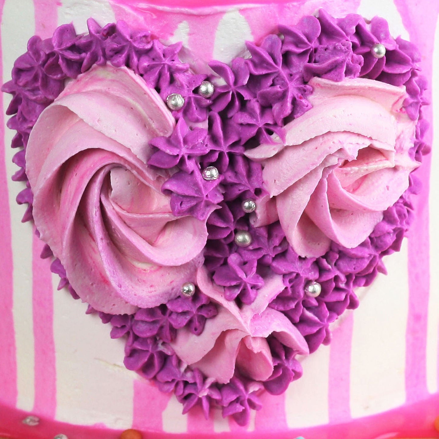 4 Layer Special Heart Chocolate Cake