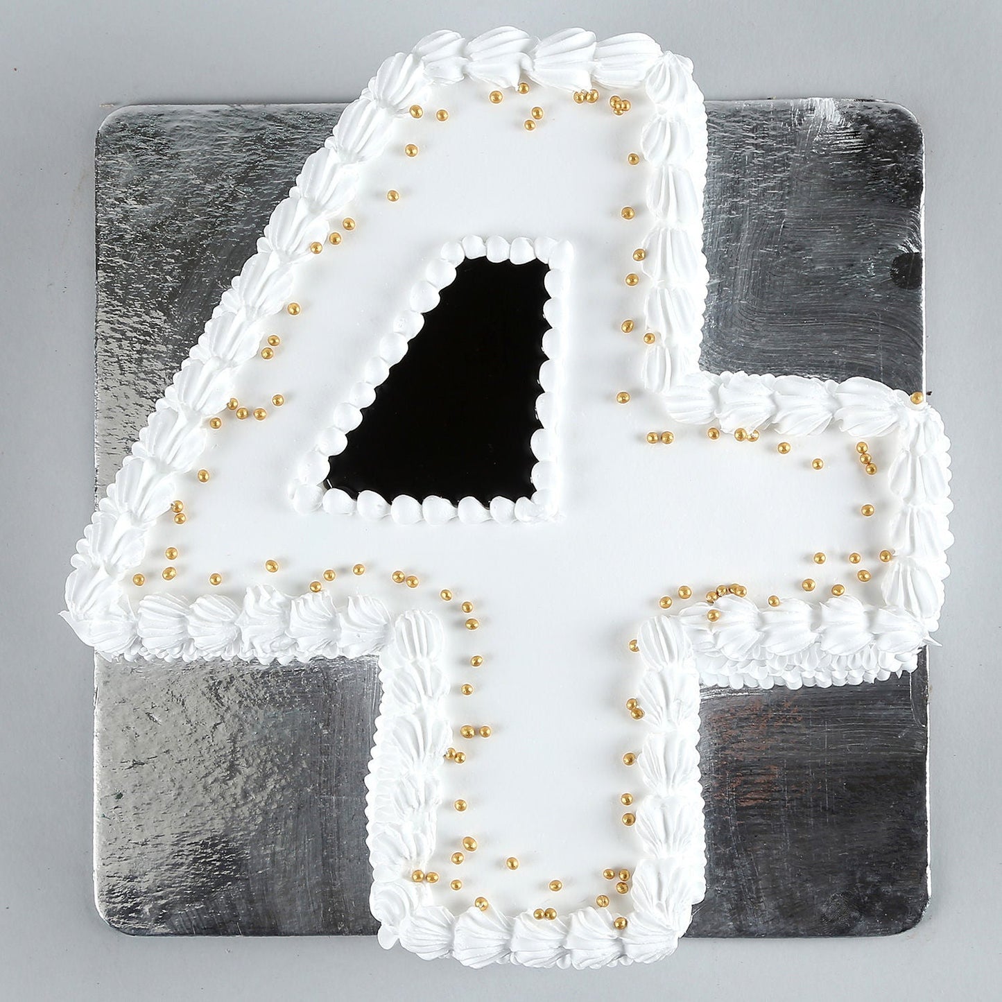 4 Number Black Forest Cake