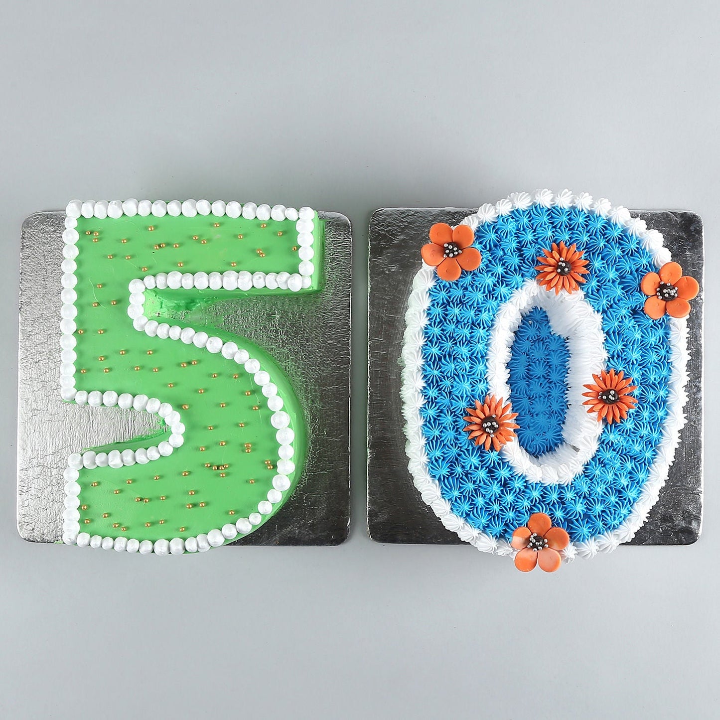 50 Number Choco Pineapple Cake