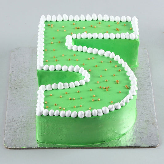 5 Number Chocolate Cake