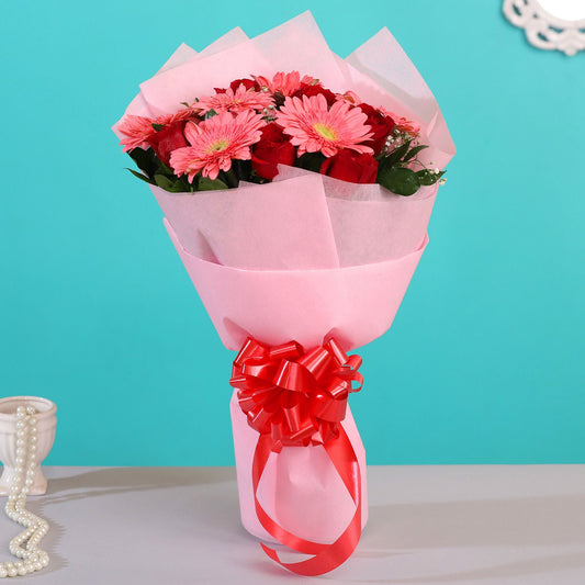 Passionate Pink Gerberas Bouquet