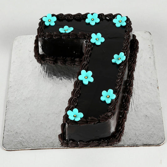 7 Number Truffle Cake