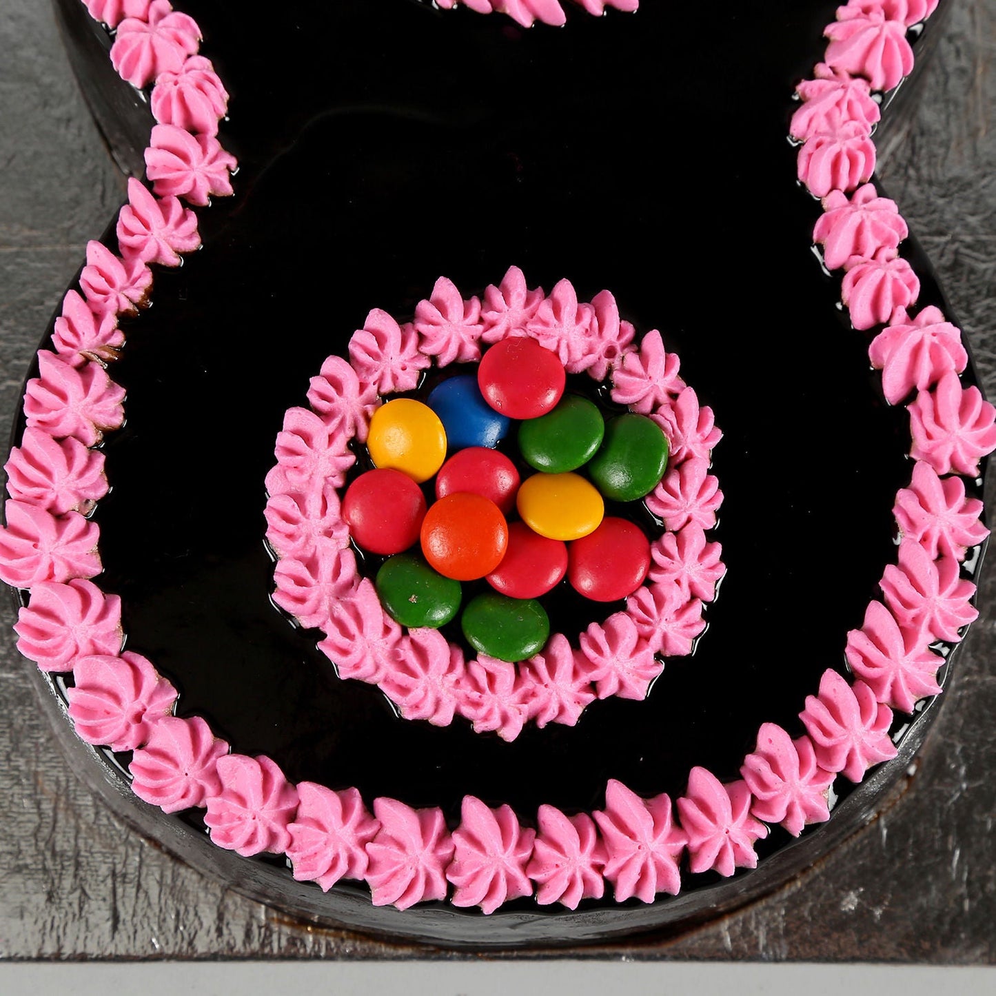 8 Number Truffle Cake