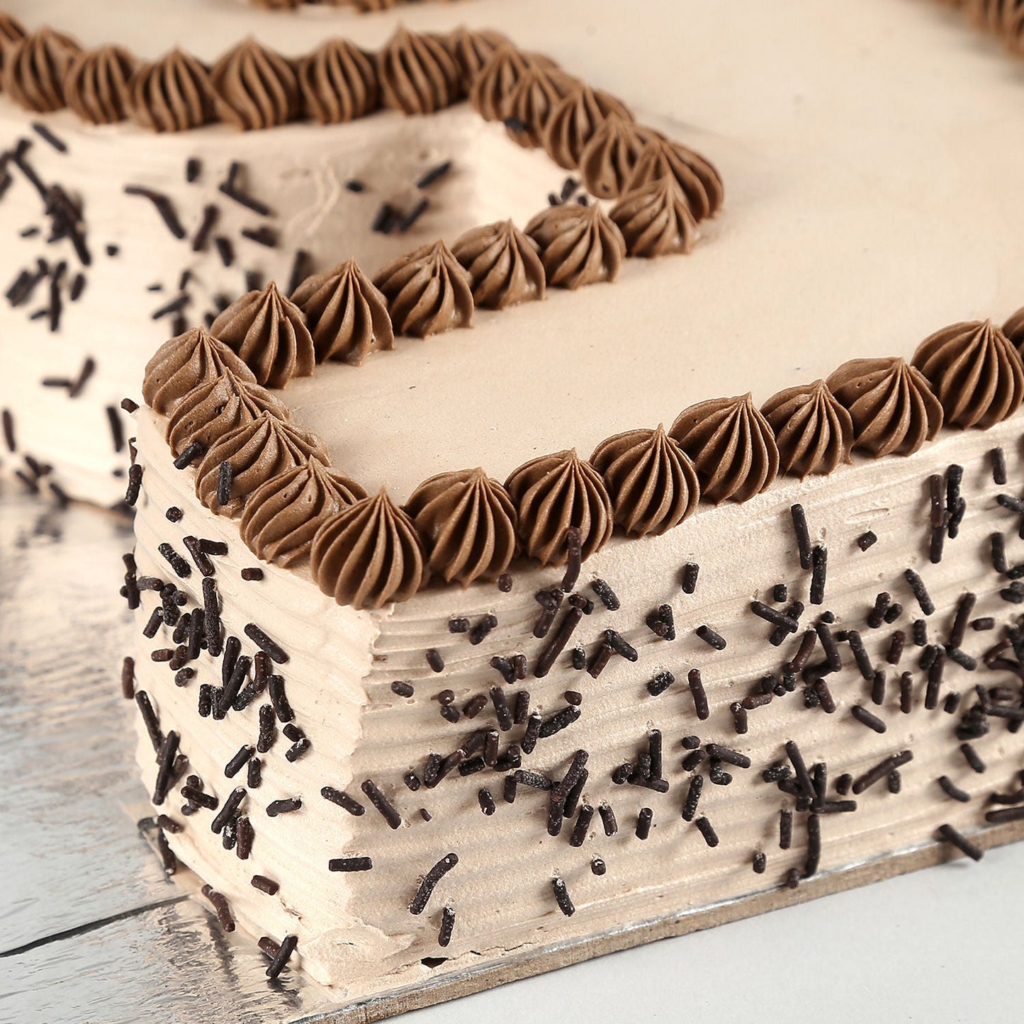 9 Number Chocolate Cake