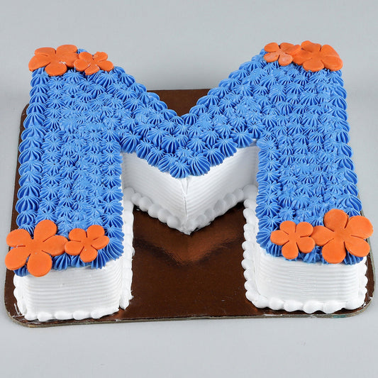 Alphabet M Cake