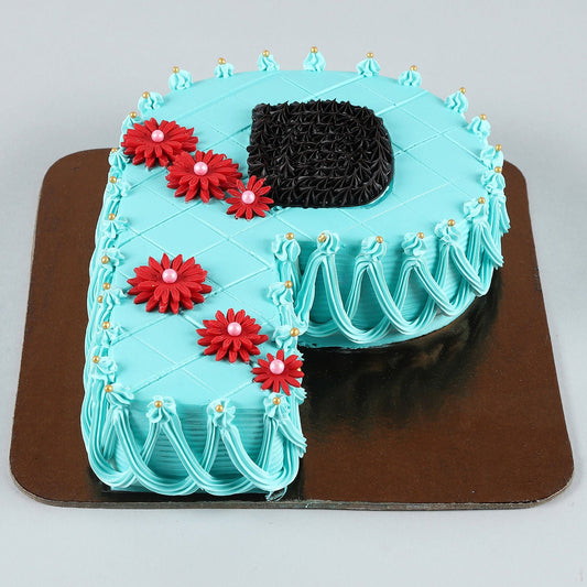 Alphabet P Cake