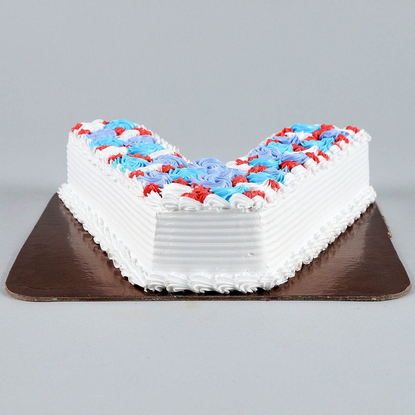 Alphabet V Cake