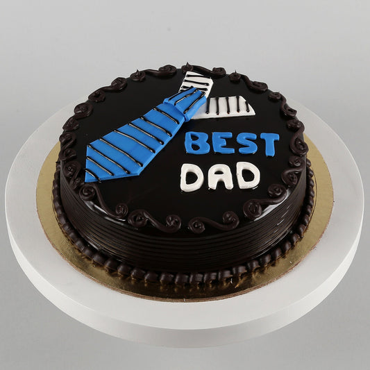 Best Dad Truffle Cake
