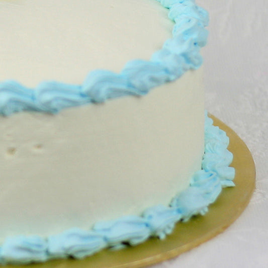 Blue Toy Vanilla Cake