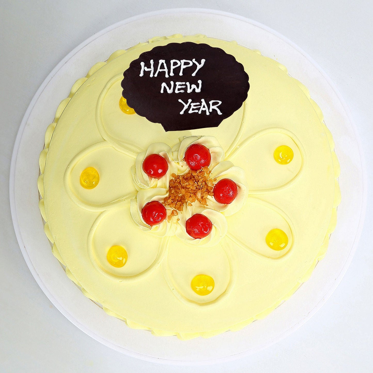Butterscotch New Year Cake