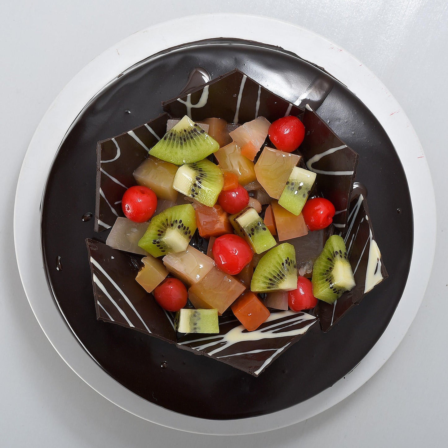 Chocolate Fruit Gateau