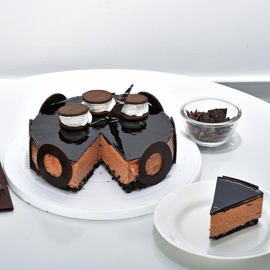 Chocolate Oreo Mousse Cake