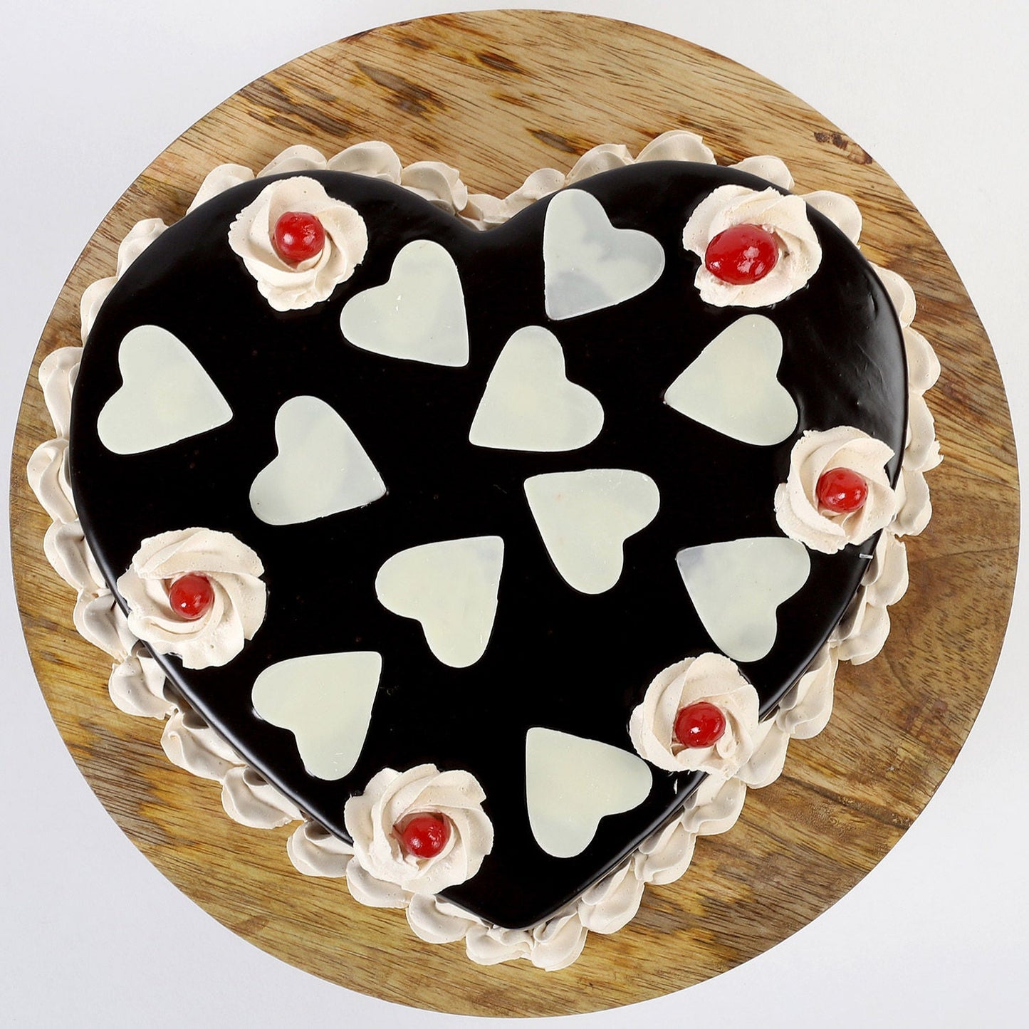 Chocolatey Hearts Cake