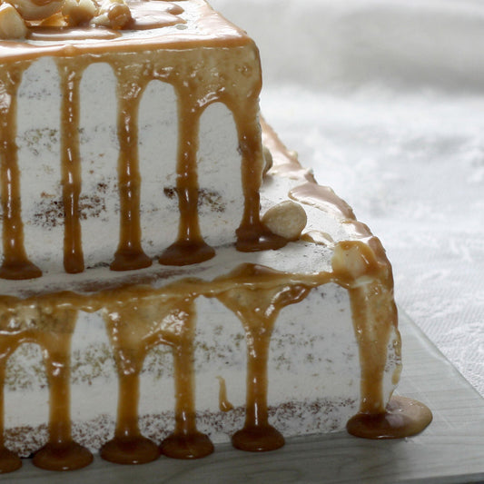 Chocolaty Golden 2 Tier Cake