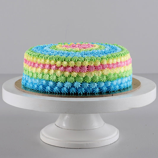 Colourful Creamy Cake