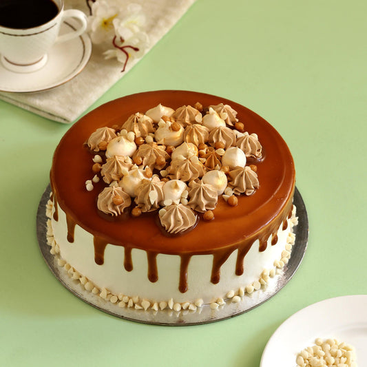 Cream Drop Caramel Cake