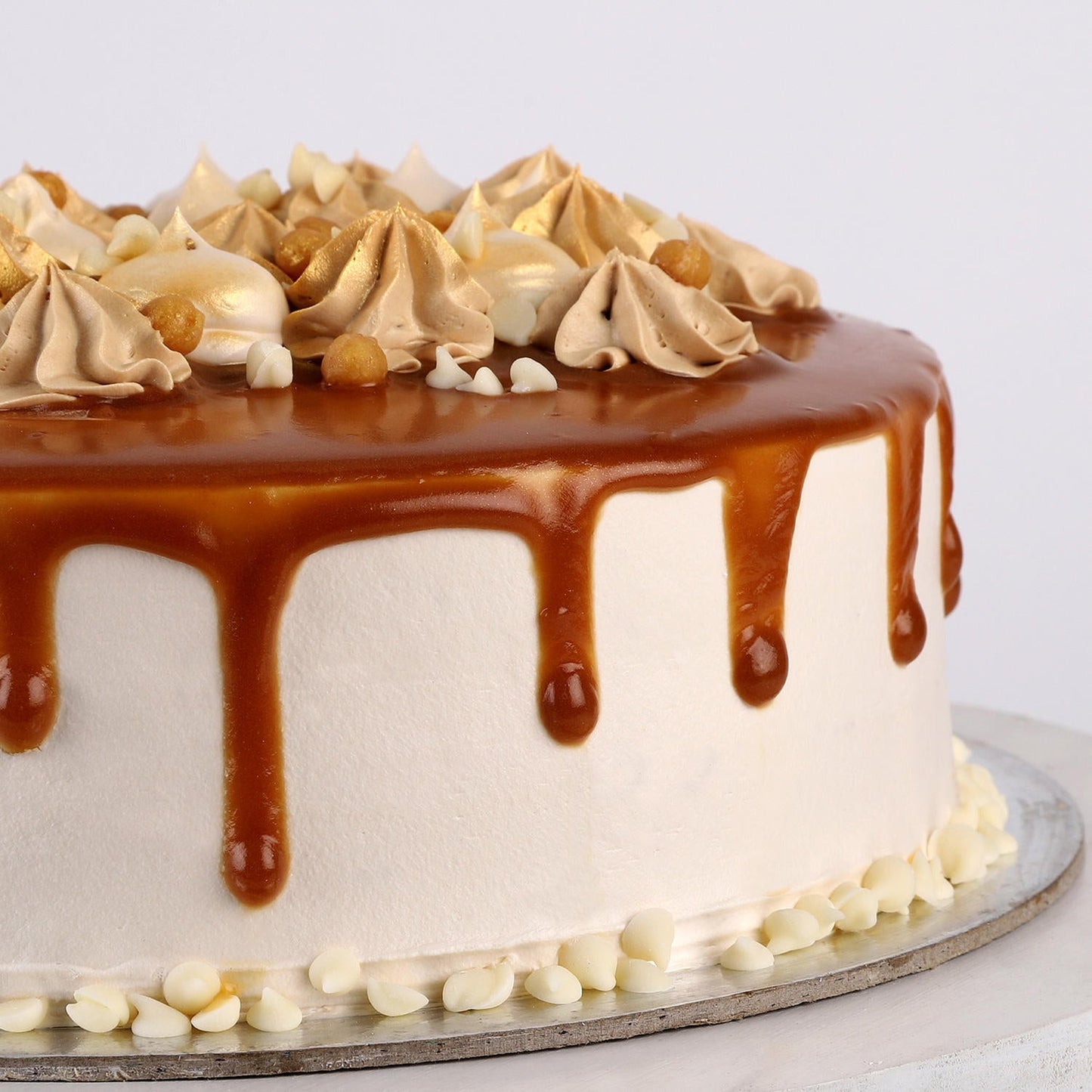 Cream Drop Caramel Cake