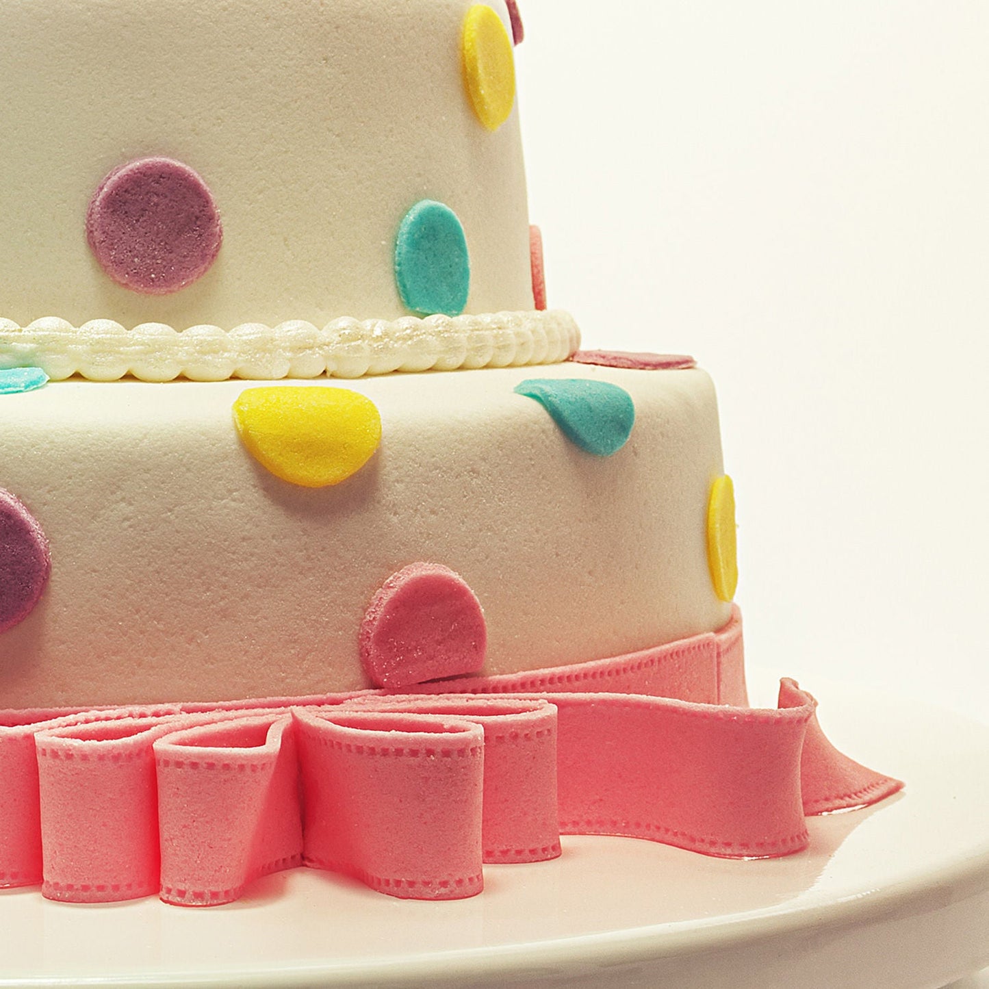 Designer Truffle Fondant Cake