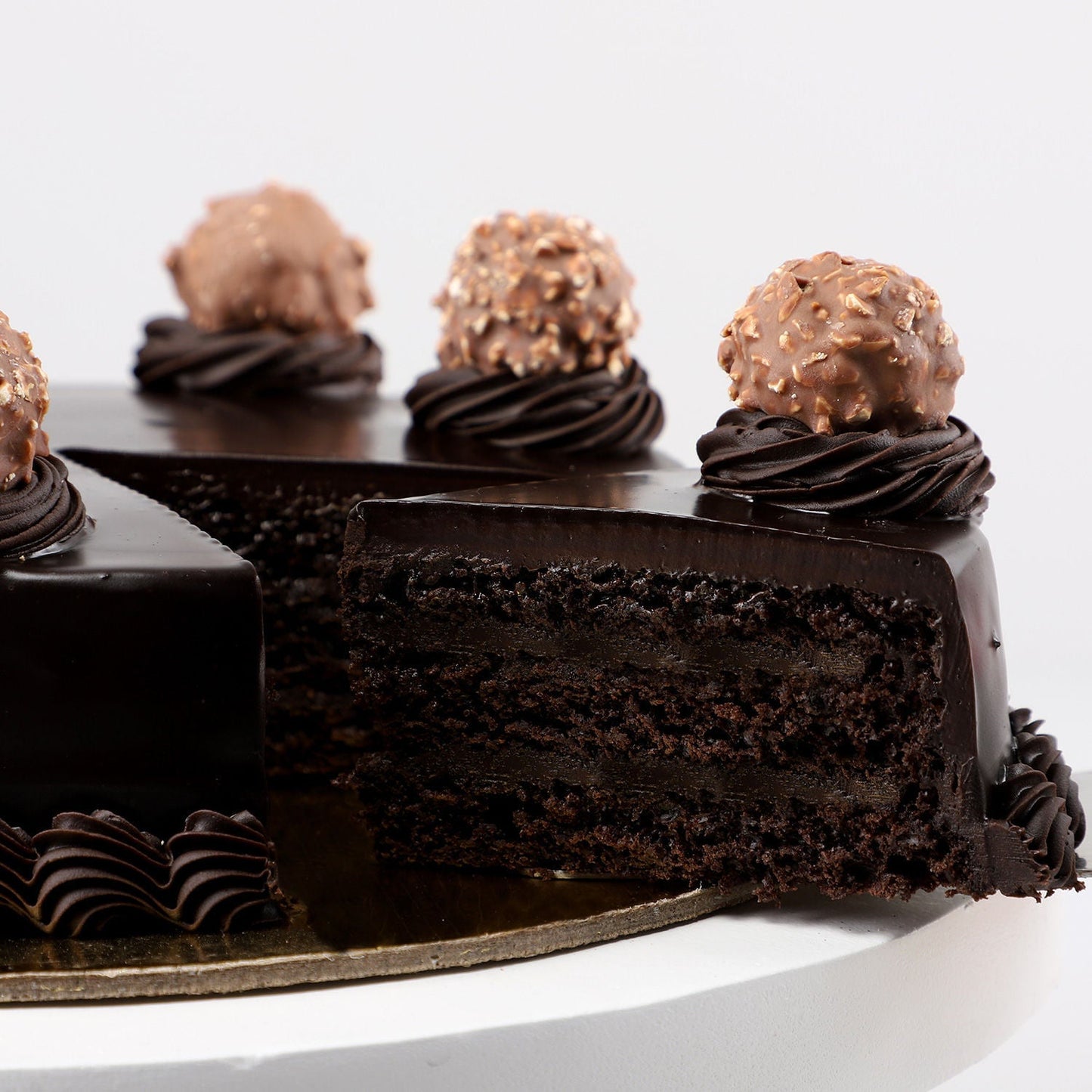 Ferrero Rocher Truffle Cake