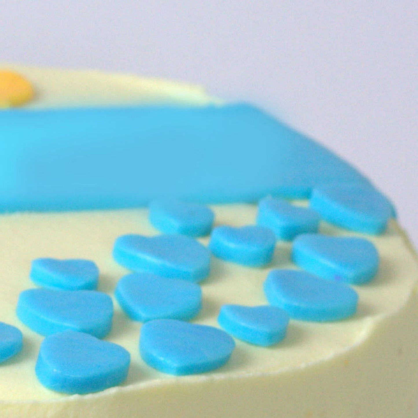 First Birthday Truffle Fondant Cake