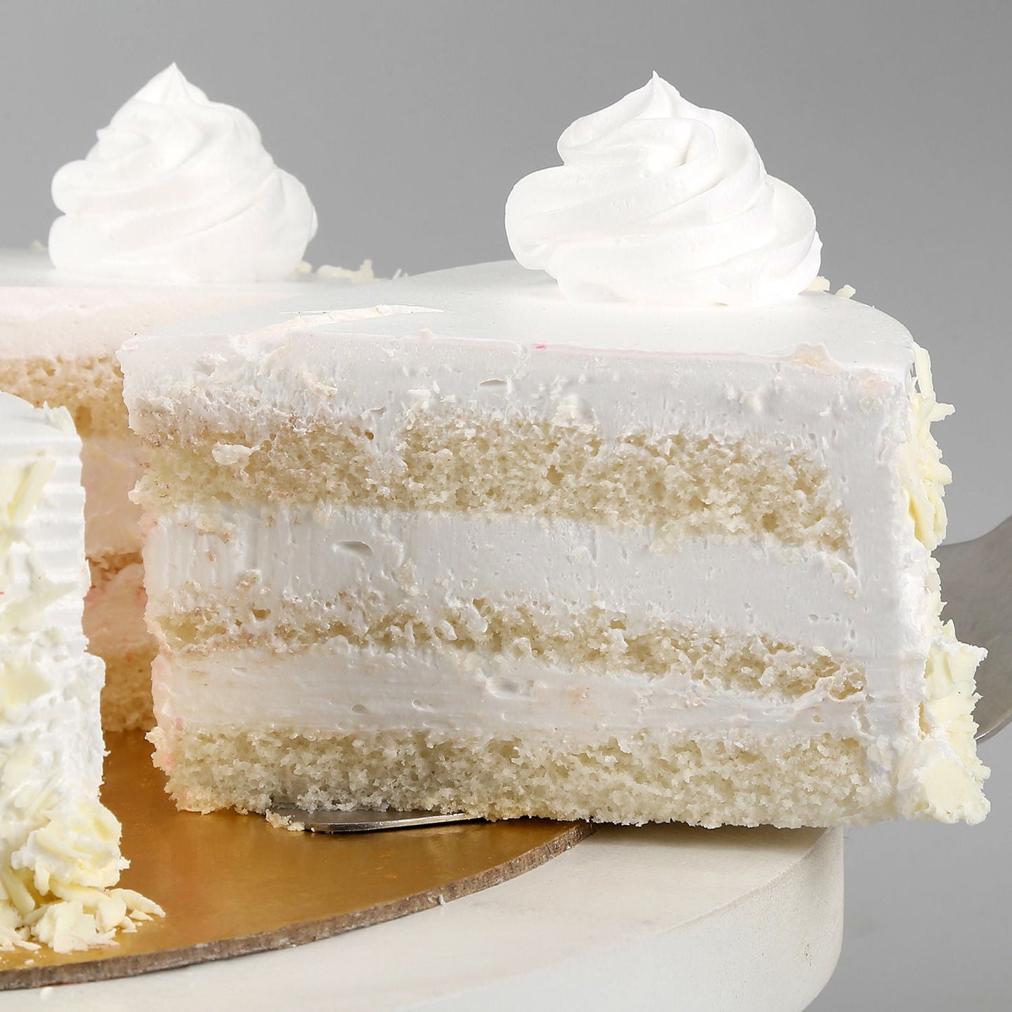 Flavourful White Forest Cake