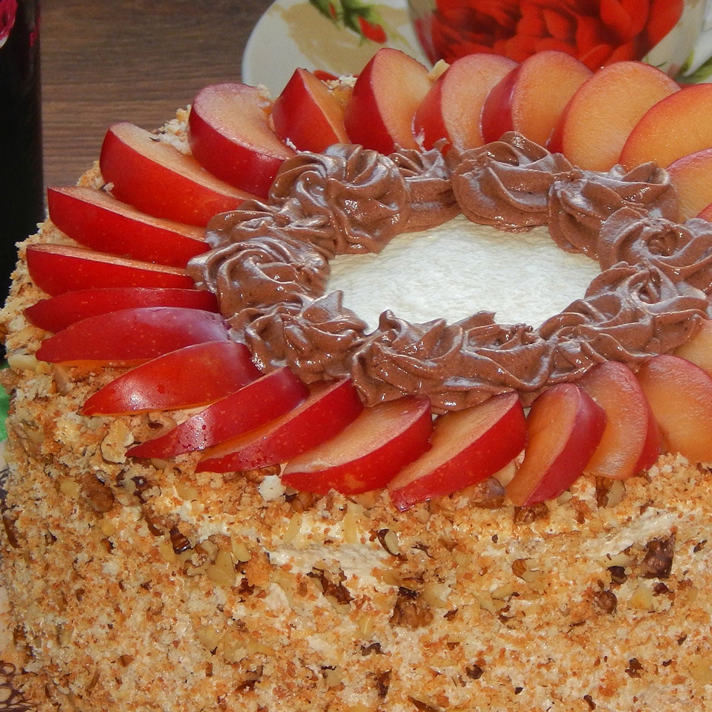 Fruit Walnut Designer Cake