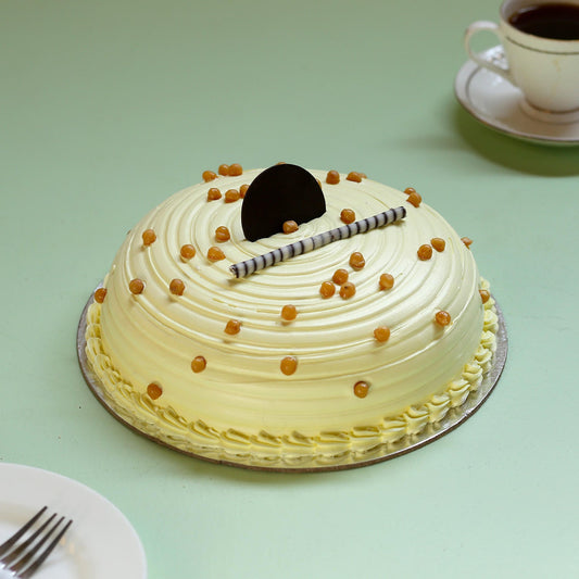 Heavenly Butterscotch Cream Cake