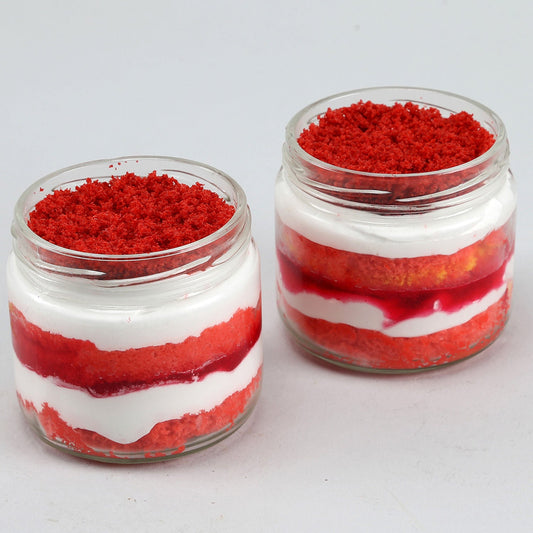 Love Red Velvet Cream Cake Jar