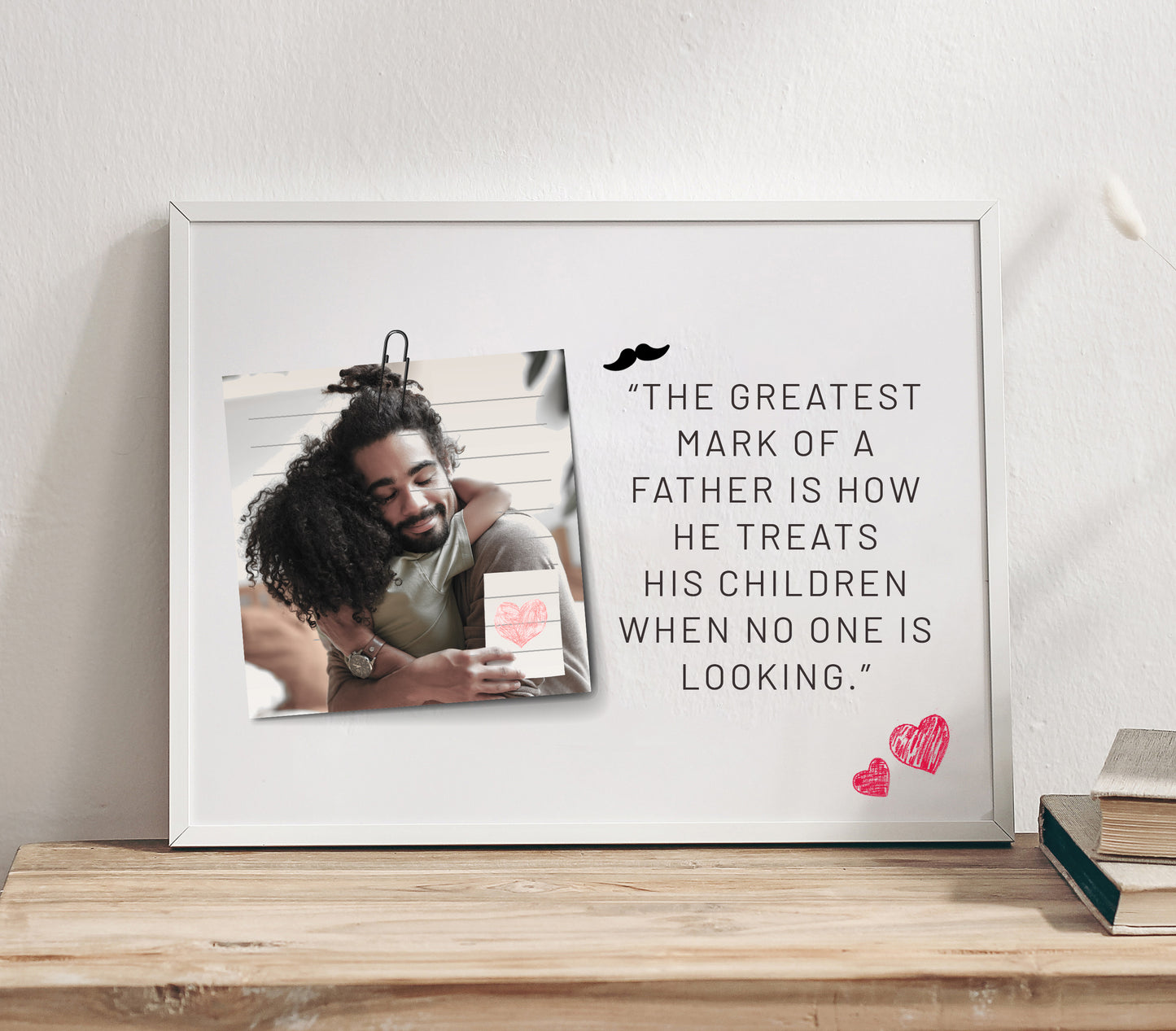 The Greatest Father Photo Frame