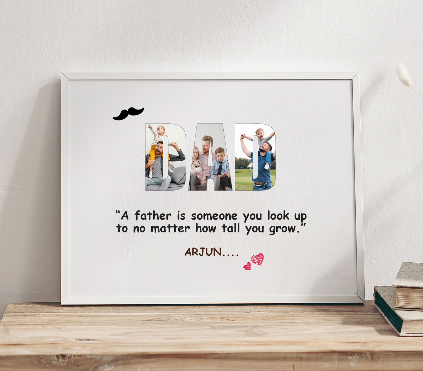 Dad Best Friend Photo Frame