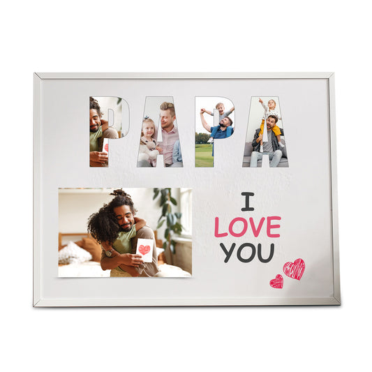 Papa I Love You Photo Frame