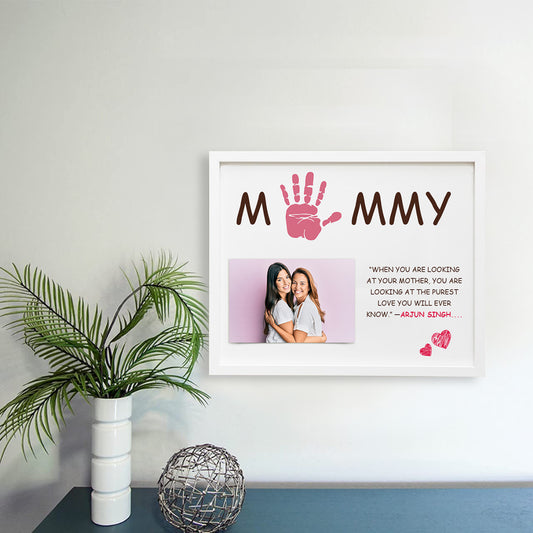 Mom is Pure Love Personalised Frame