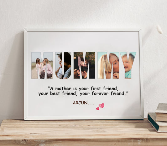 Personalised Forever Friend Mummy Frame