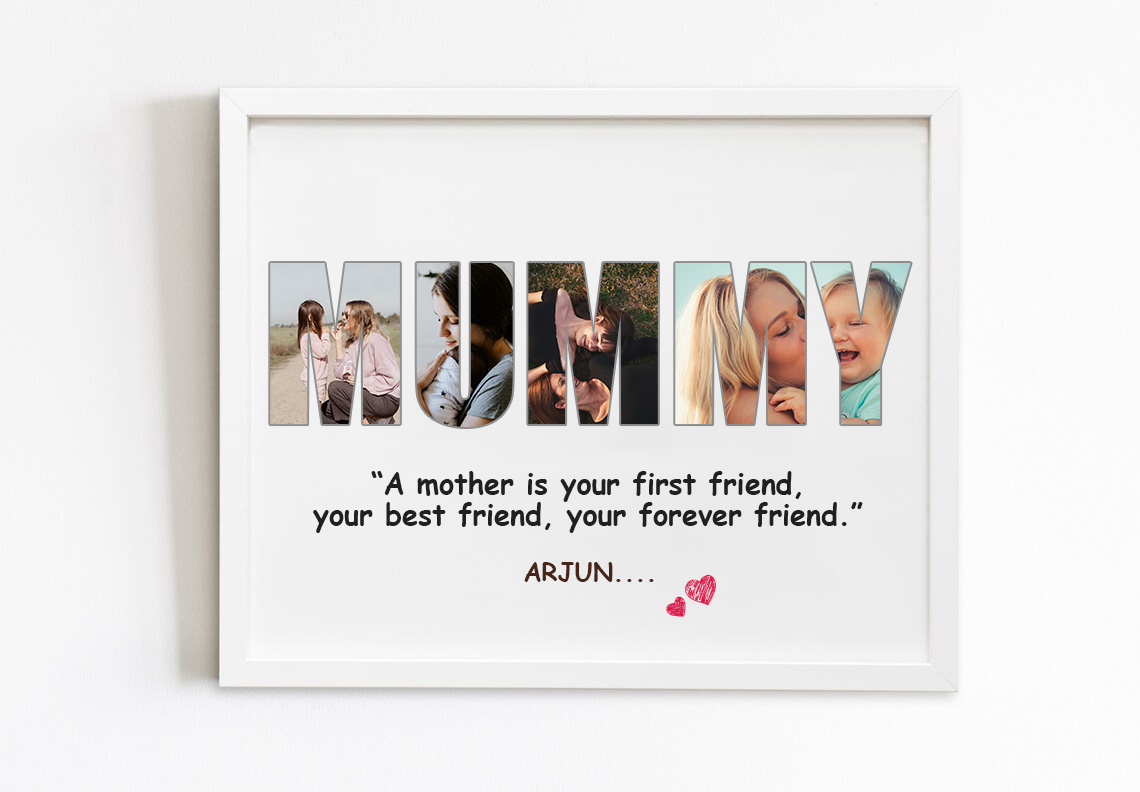 Personalised Forever Friend Mummy Frame