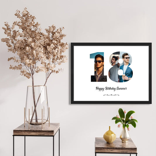 Birthday Milestone Photo Frame