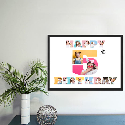 Happy Birthday Keepsake Frame