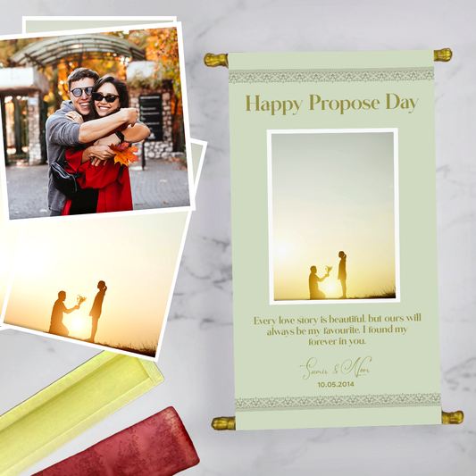 Propose Day Scroll