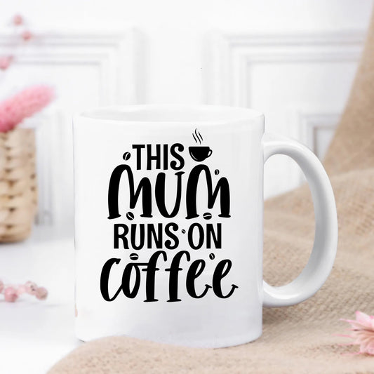 Mum Run on Coffee Mug