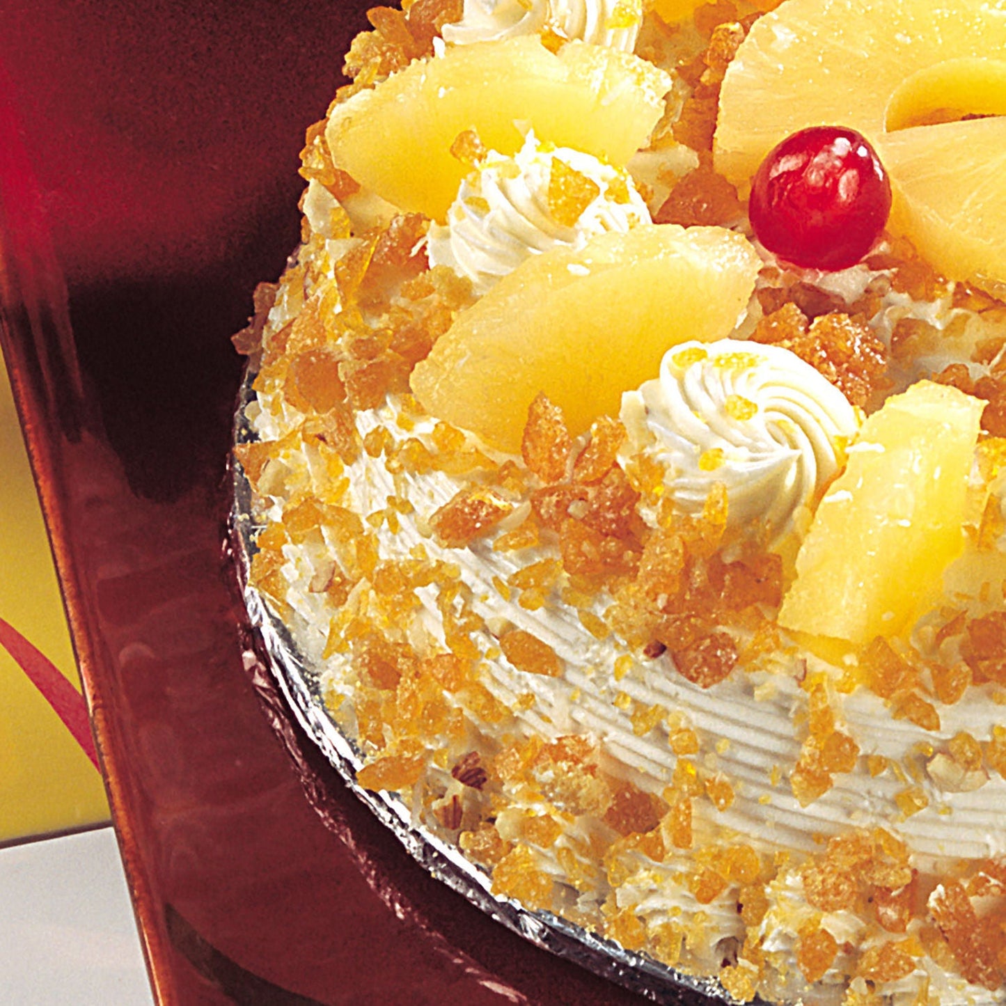 Pineapple With Butterscotch Cream Cake