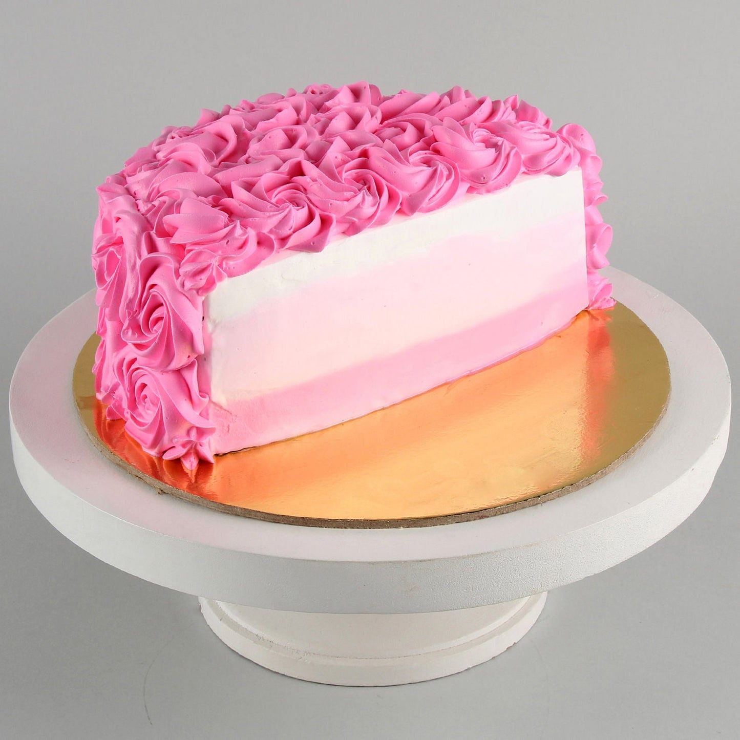 Pink Fantasy Half Cake