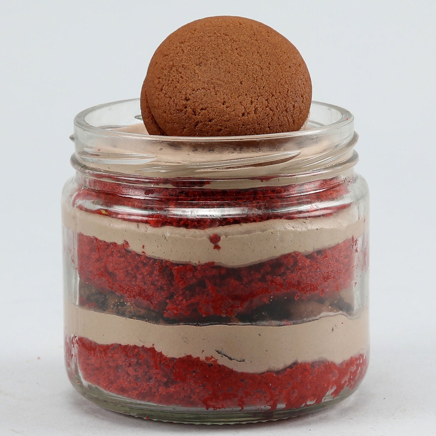 Red Velvet And Dark Fantasy Cake Jar