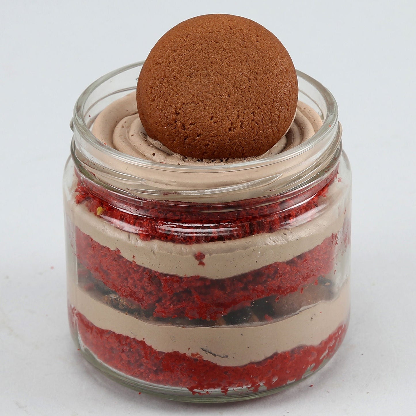 Red Velvet And Dark Fantasy Cake Jar