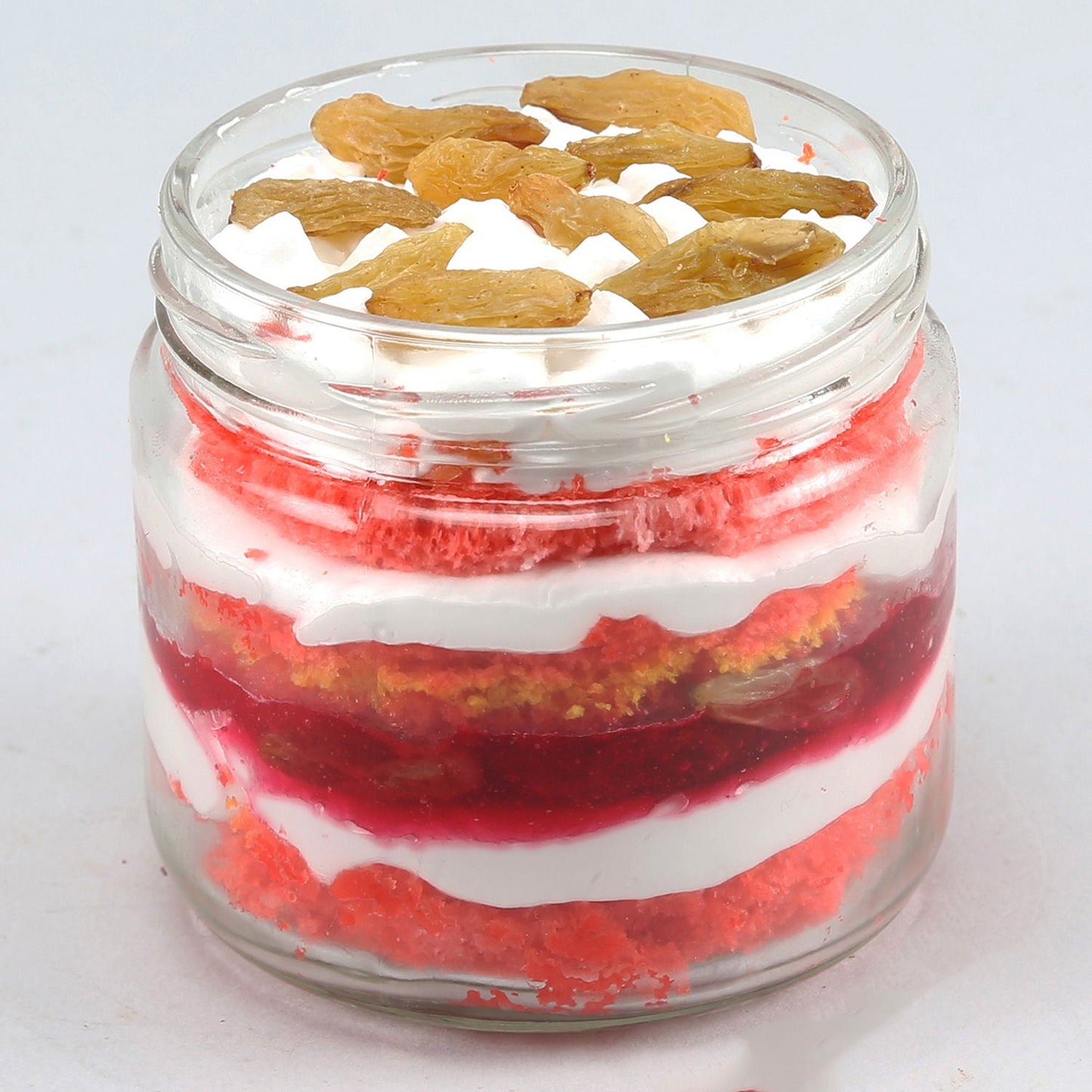 Red Velvet And Raisin Cake Jar