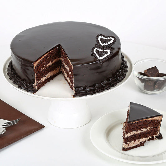 Rich Velvety Chocolate Cake