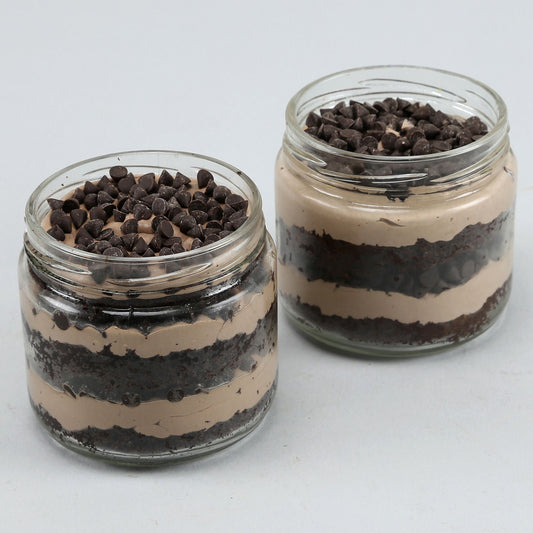 Sweet Choco Chip Cream Cake Jar