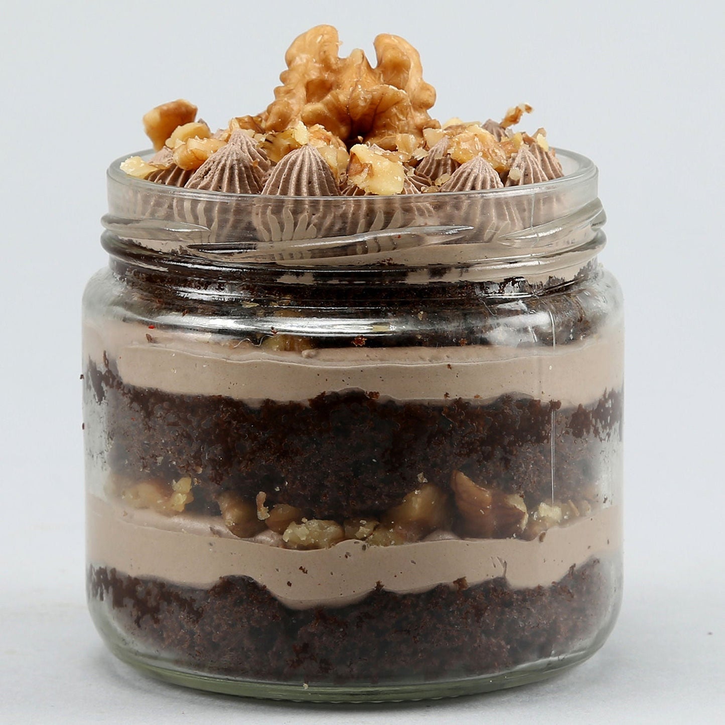 Yummy Choco Walnut Cake Jar