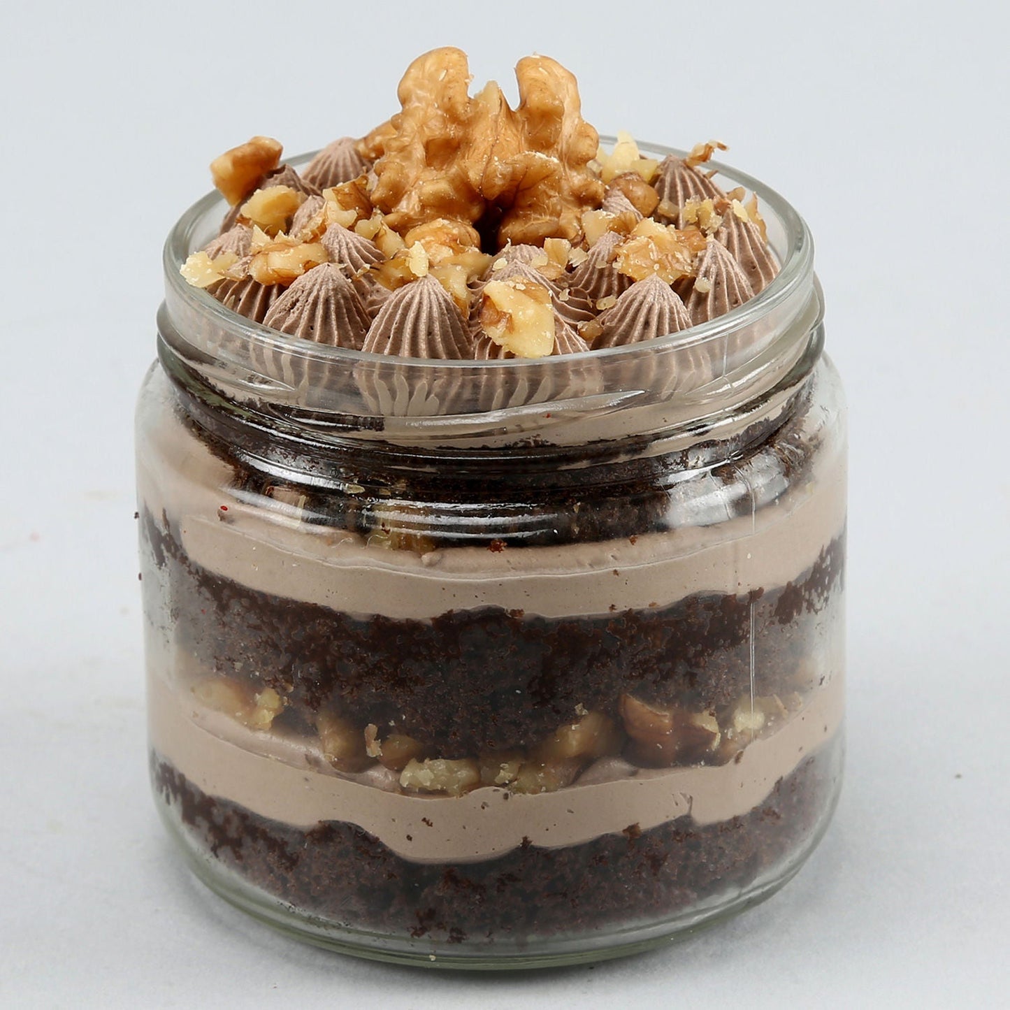 Yummy Choco Walnut Cake Jar