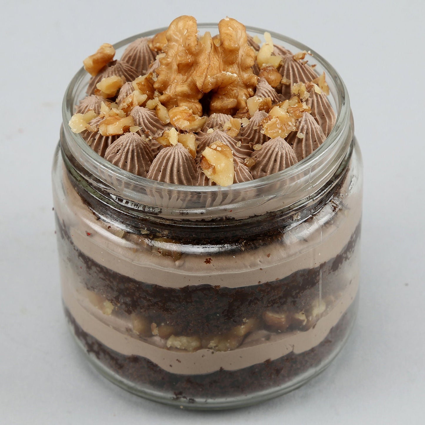 Yummy Choco Walnut Cake Jar